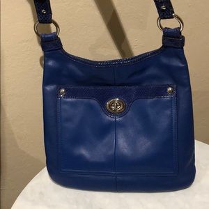 SALE 🔥Coach Cobalt Blue Penelope leather purse